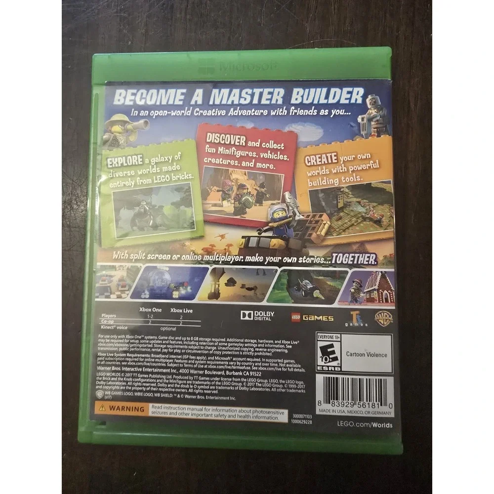 LEGO Worlds - Microsoft Xbox One-Lego‎ Games TESTED